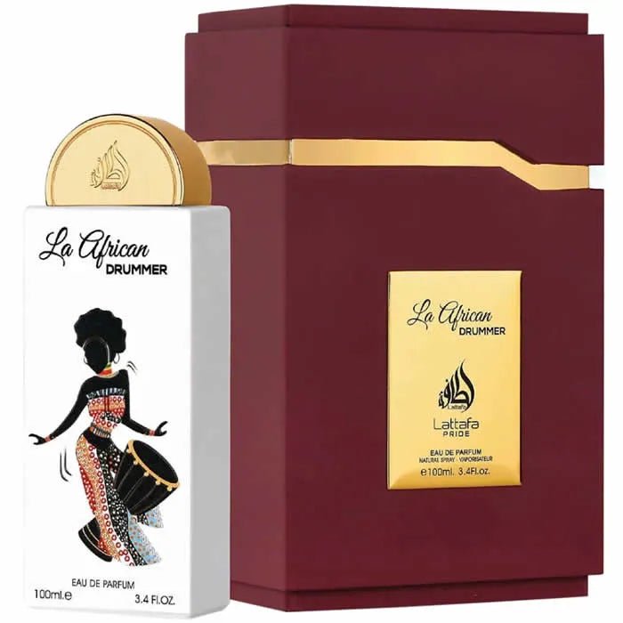 LATTAFA LA AFRICAN DRUMMER EAU DE PARFUM SPRAY 100ML - Afanaya